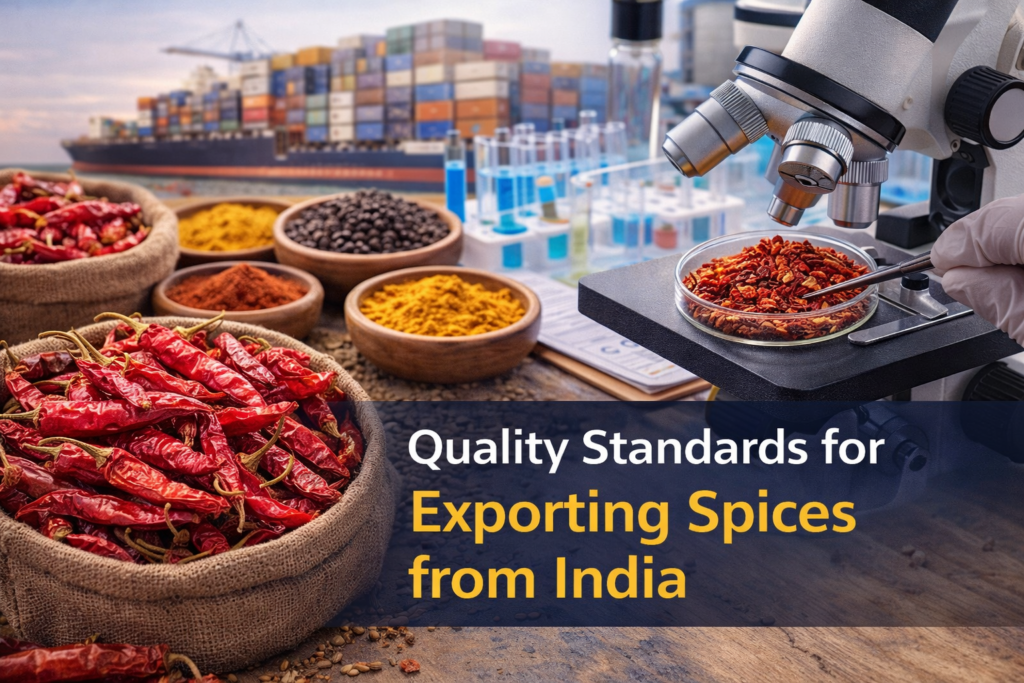 Quality Standards for Exporting Spices from India